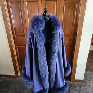 Purple Revillon Cape